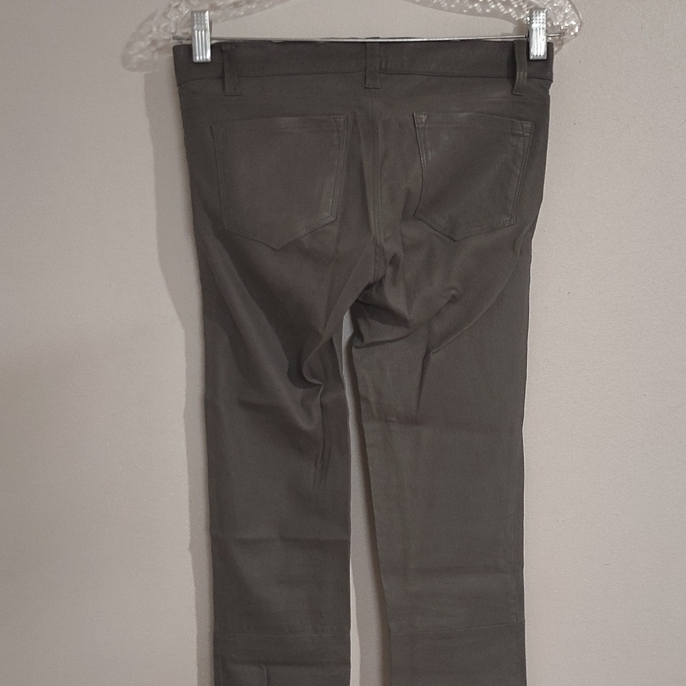J Brand Women's Charcoal Skinny Leathers Pants - Picture 8 of 8